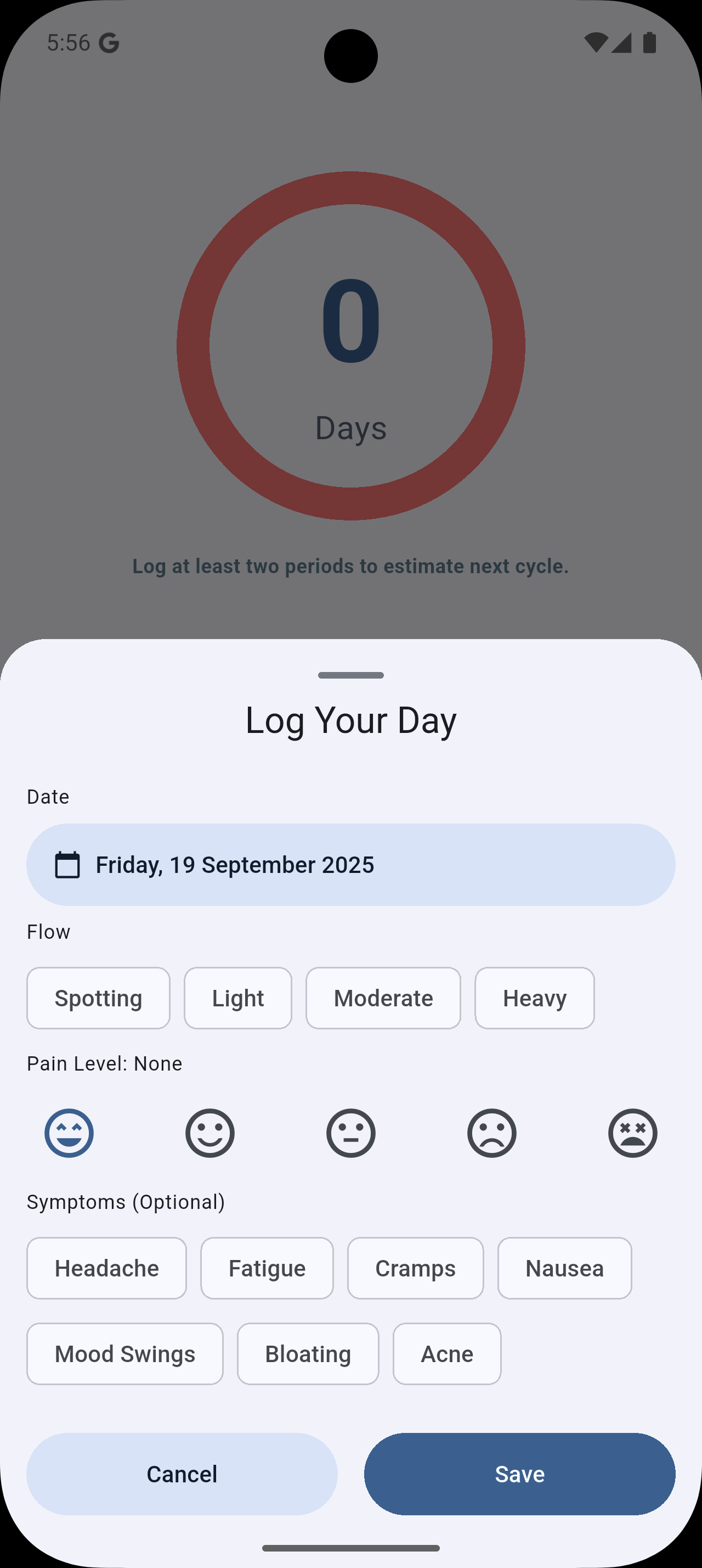 Log your day